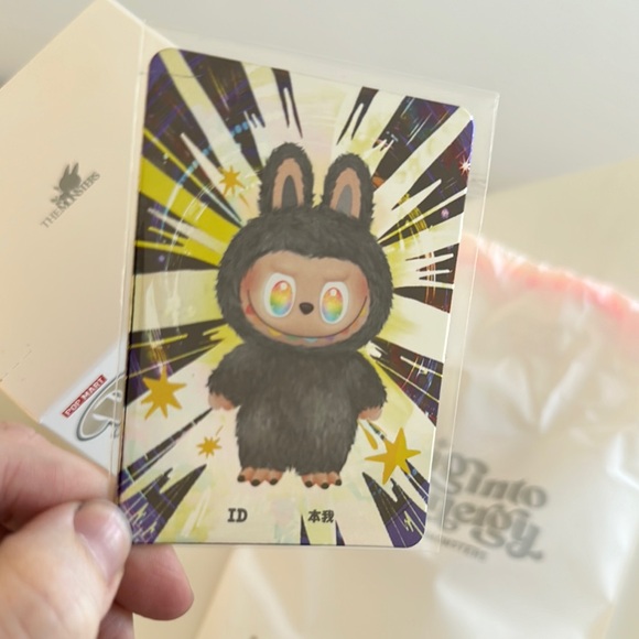 Big Into Energy Secret Labubu ID 100% Authentic From PopMart via PopNow Opened - Picture 8 of 15
